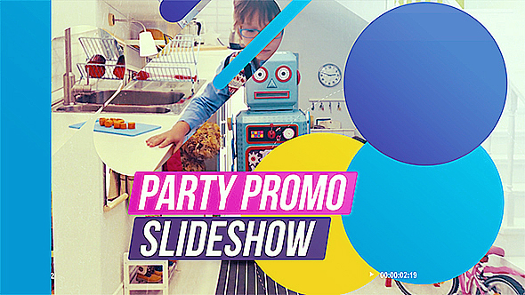 party slideshow after effects download